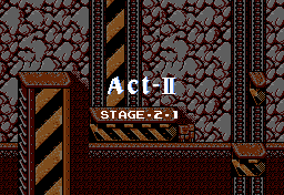 Ninja Gaiden Stage 2-1 Title - Nintendo NES