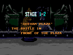 Batman Returns Stage 1-2 Title - Nintendo NES