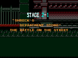 Batman Returns Stage 2-1 Title - Nintendo NES