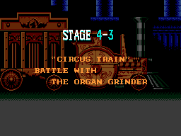 Batman Returns Stage 4-3 Title - Nintendo NES