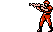 Rifleman (left) - Contra NES Nintendo Sprite