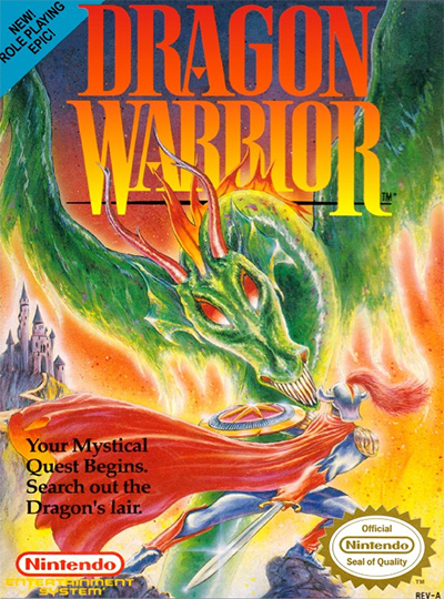 Dragon Warrior Box Cover Front