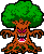 Titan Tree - Dragon Warrior II NES Nintendo Sprite