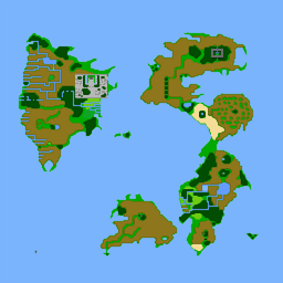 Final Fantasy 3j Thumb Main Overworld Map BG
