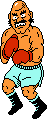 Bald Bull - Mike Tyson's Punch-Out!! NES Nintendo Sprite