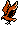 Bird brown (left) - Ninja Gaiden NES Nintendo Sprite