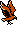 Bird brown (right) - Ninja Gaiden NES Nintendo Sprite