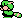 Racoon Luigi Squating (left) - Super Mario Brothers 3 - NES Nintendo Sprite