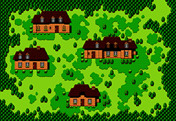 Ys 1 - Area 3 Zepic Village BG Thumbnail - Nintendo NES