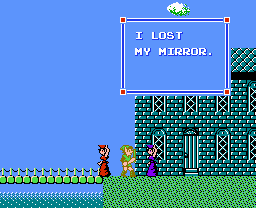 Zelda II Saria Town